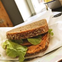 Vegane Stulle at tanteleuk in Dresden