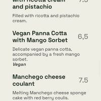 Vegan Dessertt  at Spiga Napoletana in Toledo