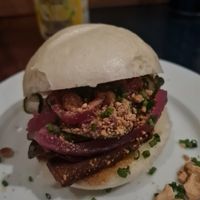Veggy bao without mayo at Casa Ramen in Milan