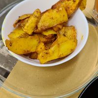 Anazing potatoes at Vitaminas24 in Rome