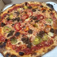   at Trixie's Vegan Pizza in Beacon