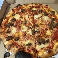 Sausage!  at Trixie's Vegan Pizza in Beacon