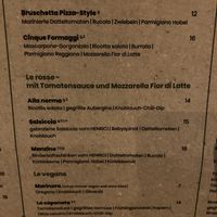 Menu  at Zampano Pizza To Go in Frankfurt