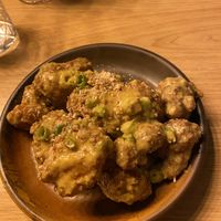 Katsu cauliflower   at The Bank Bar and Tapas in Dumfries