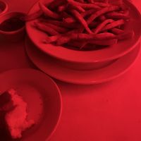 Pommes frites  at Le Fou Frog in Kansas City