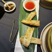 Veggie spring rolls  at Jiang Nan in New York City