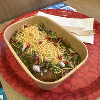 Aloo Tikki Chaat (no dairy)   at Chowpatty Culture in Toronto