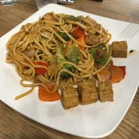 Tofu pad Thai  at Simply Pho House in Celina