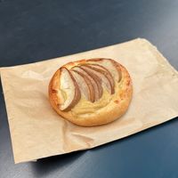 Pear fruit tart  at Kraken Sourdough in Huskisson