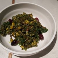 Kale quinoa salad was good, cooked but cold at Pure and Whole - Shanghai Centre in Shanghai