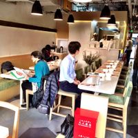 limited seating, but worth the wait! at Pure and Whole - Shanghai Centre in Shanghai