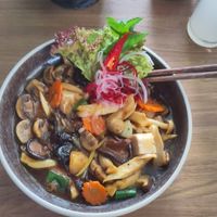 Mushroom main course at Ha Veggie - Isarvorstad in Munich