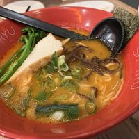 Vegan Spicy Natural Ramen  at Shoryu Ramen - Regent St in South West London