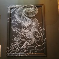 Decor at Shoryu Ramen - Regent St in South West London