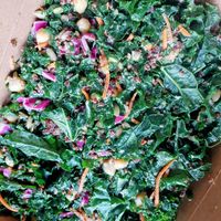 Kale crunch Caesar, huge portion and incredible at Naked Lunch in Bryn Mawr