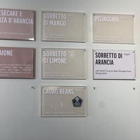 Sorbet  at Miuz  in Amsterdam