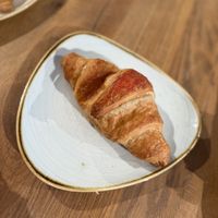 Vegan raspberry croissant   at The Cornish Bakery in Gretna Green
