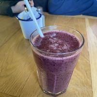 Blueberry & Ginger Smoothie  at Boston Tea Party - Whiteladies Rd in Bristol