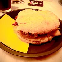 Panino vegan  at Materia Birreria in Bergamo