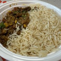 Delicious mixed vegetables rice bowl Vegan!  at Taza in Tamiskaming Shores