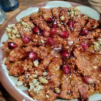 Muhammara  at Alkofeia Restaurant in Bayonne
