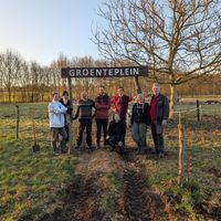 permaculture vegetable garden
 at Sanctuary het Wijland in Darp