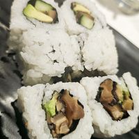 The Vegan: Avo, Cucumber, Mushroom at Arigato Sushi in Sacramento