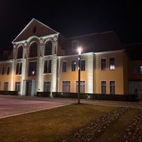 Frontseite des Gebäudes. Eingang links um die Ecke. at Zur Schlemmerei in Bad Langensalza