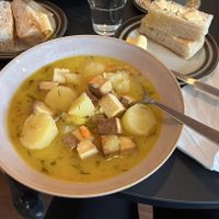 No fish soup  at Tytti's Bakery in Lappeenranta