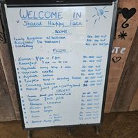 Fully vegetarian, mostly vegan at Shared Happy Farm in Houayxay