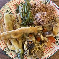 Buffet lunch  at Kaon Nilumad - Vegan Eatery & Cafe in Cebu