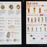 Menu at counter   at Banh Mi Zon  in Petaluma