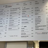 Menu as of June 2025  at Drs A Belegde Broodjes in Leiden