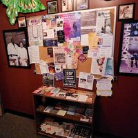 Community Bulletin Board👍 at Casa Cacao  in Columbus