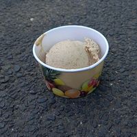 hazelnut ice cream at Samadhi Eis in Berlin
