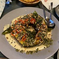 Soy glazed pumpkin with miso   at Part Time Lover in Adelaide