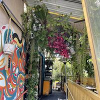 Entrance is a little hidden. It’s towards the back    at Yuko Kitchen in Los Angeles