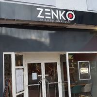 Restaurant entrance at ZENKO - Asian Fusion & Sushi in Saarbrucken