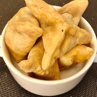 Spinach fatayer at Corniche All Day Dining Restaurant in Abu Dhabi
