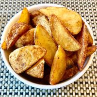 Potato wedges  at Jalun in Dubai