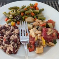 Buffet options at Restaurante Loggia in Coimbra