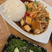 Vegetables and Tofu at LeboQ in Nuremberg