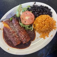 Potato enchiladas   at Adelitas Taqueria in San Jose