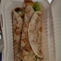 Vegan ham wraps at Delicious Native Taste in Providence