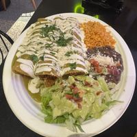 Beyond Meat Enchiladas   at Tacotarian - Miracle Mile in Las Vegas