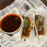Birria tacos!  at Tacotarian - Miracle Mile in Las Vegas