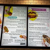 Menu  at Tacotarian - Miracle Mile in Las Vegas
