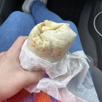 Vegan breaky wrap  at Mountain Munchies in Jindabyne