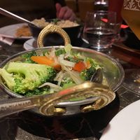 Mixed vegetables in garlic sauce   at Tamara Lounge  in Uxbridge