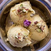 Traditional Persian ice-cream   at Francesca's   in York